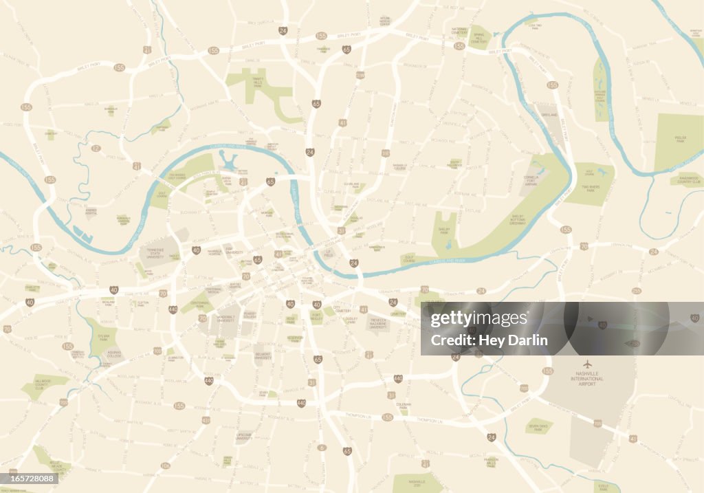 Nashville Map