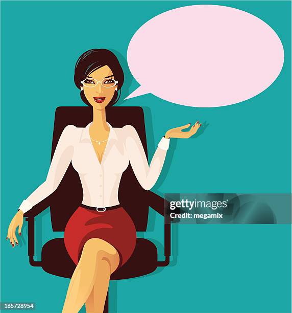 professional woman. - professional facing camera stock illustrations