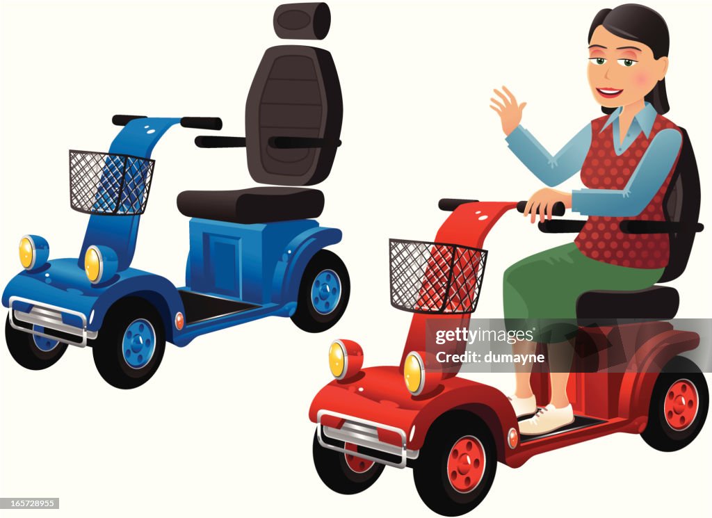 Mobilidade scooters e mais lady
