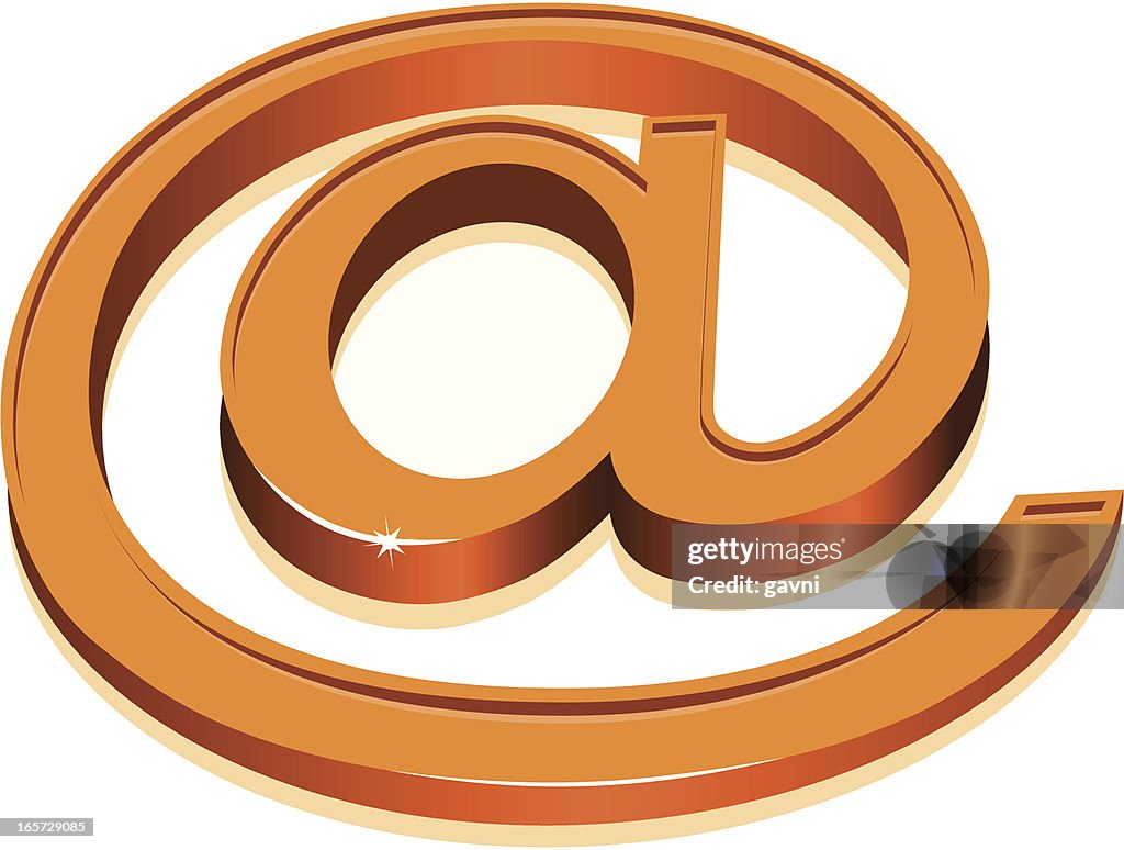 Symbil At At Symbol High-Res Vector Graphic - Getty Images