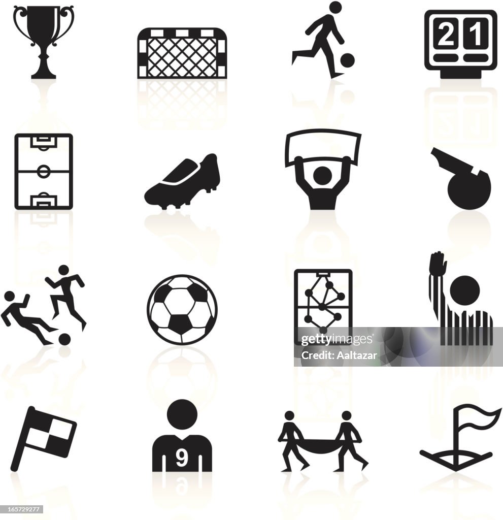 Black Symbols - Soccer
