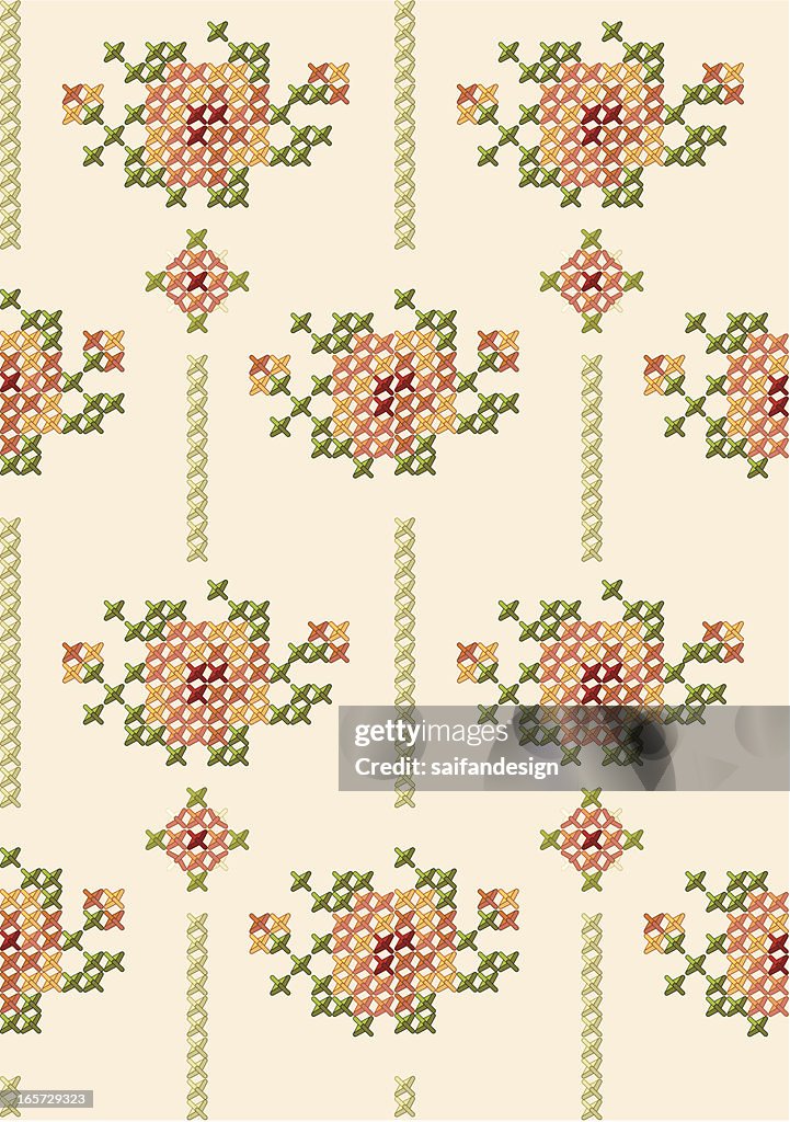 Rose X Pattern Rose Pattern High-Res Vector Graphic - Getty Images