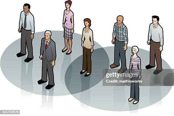 venn diagram graphic - venn diagram stock illustrations