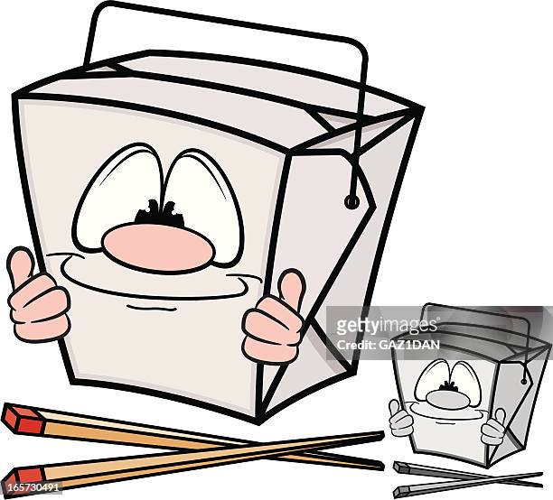 43 Chinese Takeout Box High Res Illustrations - Getty Images