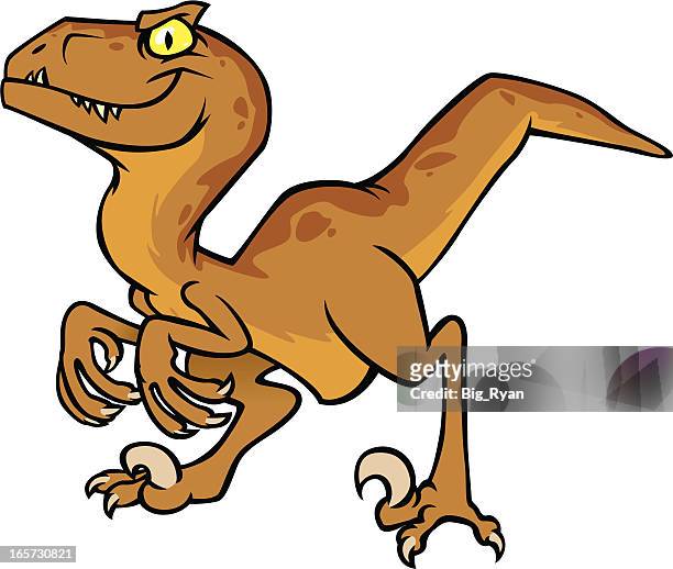 velociraptor - velociraptor stock illustrations
