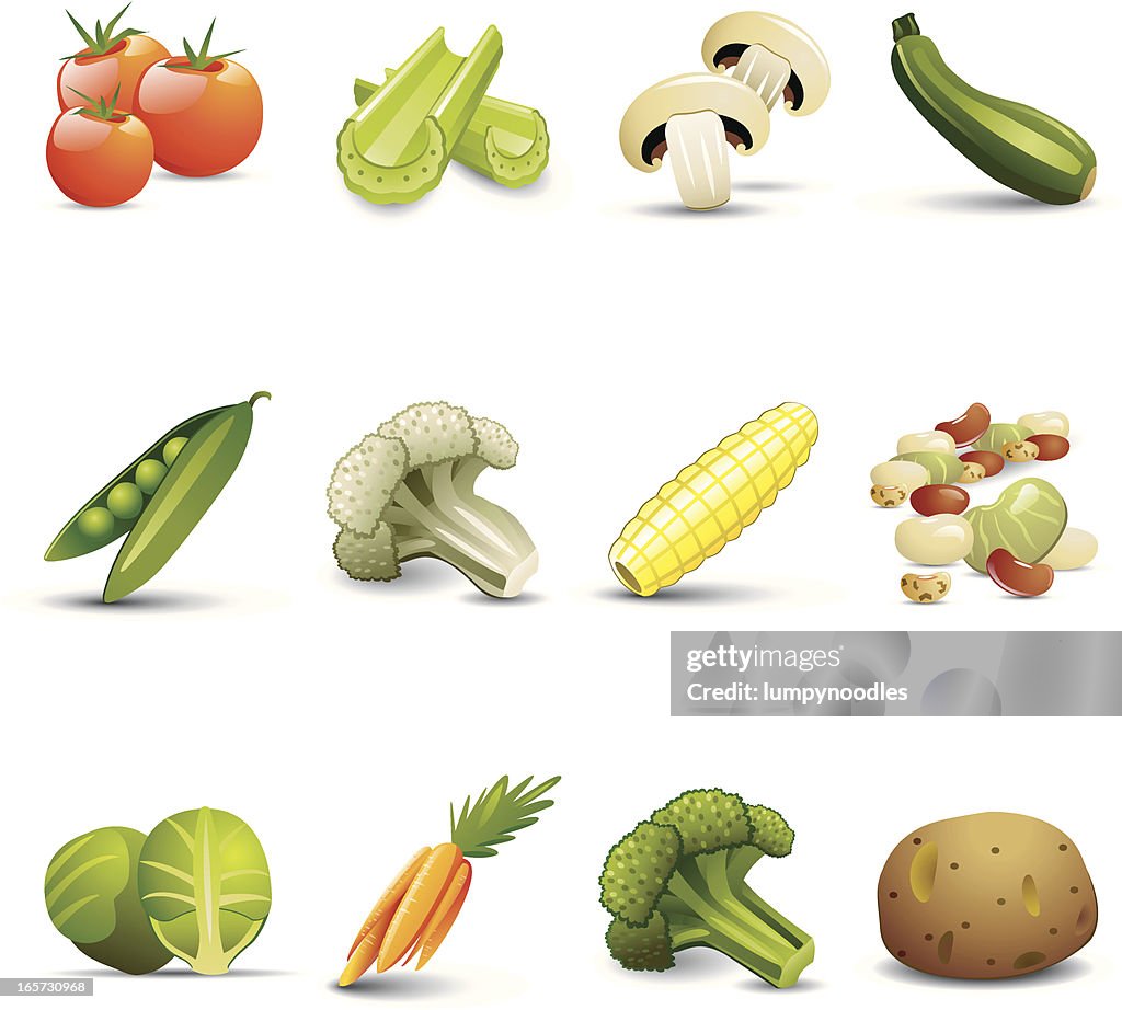 Vegetable Icons