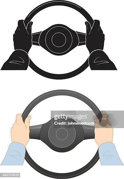 steering wheel - steering wheel stock illustrations