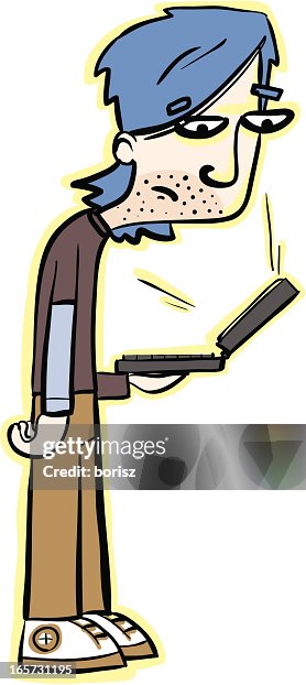 Slacker High-Res Vector Graphic - Getty Images
