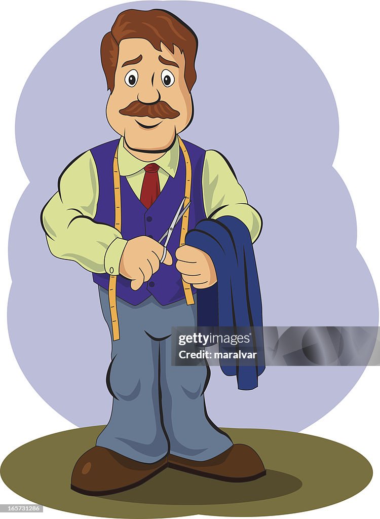 Tailor Cartoon High-Res Vector Graphic - Getty Images Tailor Cartoon High-Res Vector Graphic - Getty Images