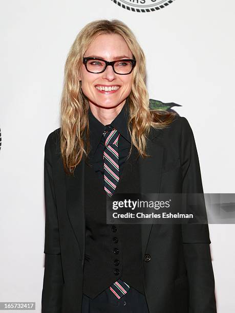 Singer/songwriter Aimee Mann attends The Friars Club Roast Honors Jack Black at New York Hilton and Towers on April 5, 2013 in New York City.