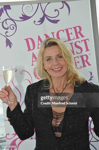Maria Lahr poses during a press conference for the 'Dancer Against Cancer' Fruehlingsball at Donauturm on April 5, 2013 in Vienna, Austria.