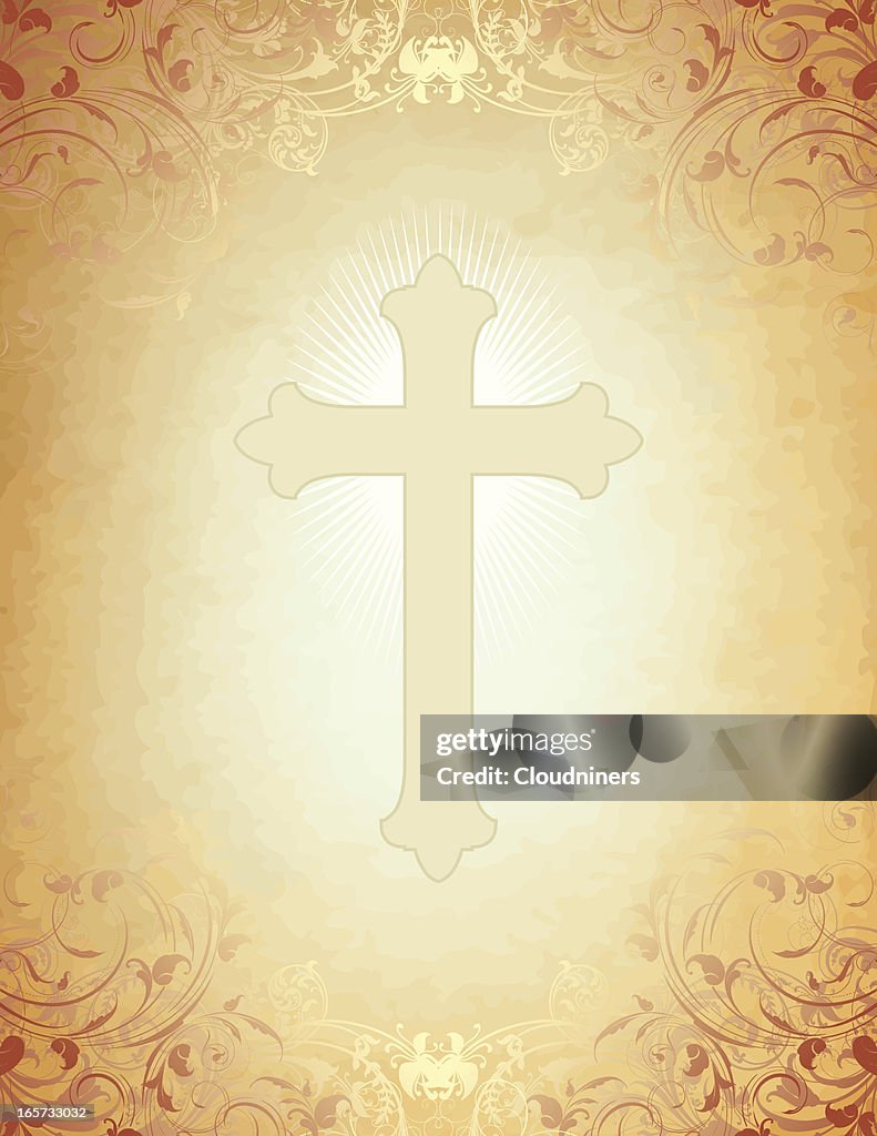 Cross Background Pattern Design Christian Cross Pattern Background