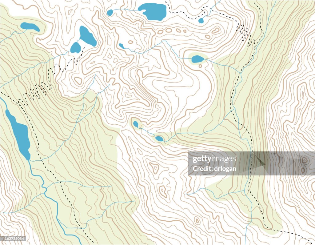 Mapa topográfico