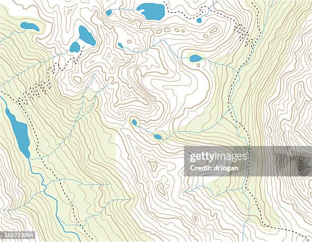 topographic map - 自然地理學 幅插畫檔、美工圖案、卡通及圖標