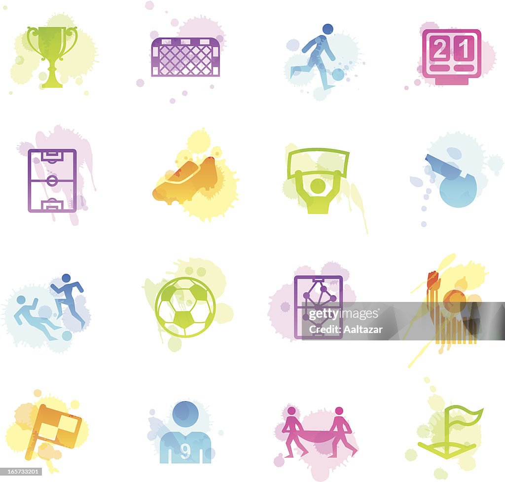 Stains Icons - Soccer