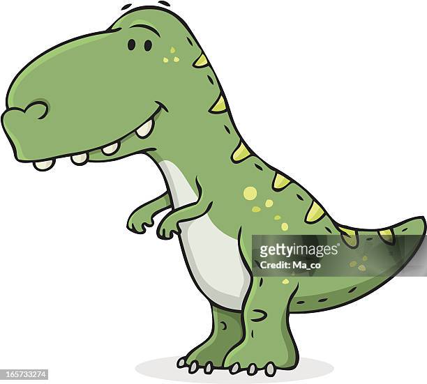 ilustrações, clipart, desenhos animados e ícones de dinossauro dos desenhos animados/" - tiranossauro rex