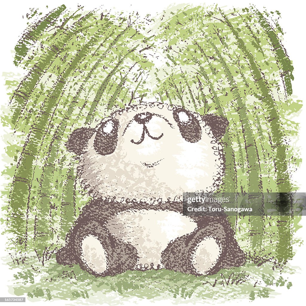 Oso Panda En Bosque De Bambú Ilustración de stock - Getty Images Oso Panda En Bosque De Bambú Ilustración de stock - Getty Images