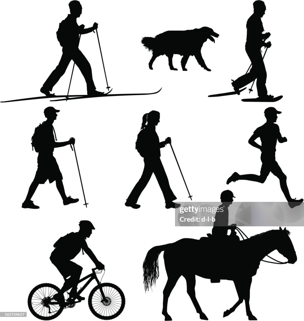 Multi-use Trail Users - Hike Bike Run Ski Horse