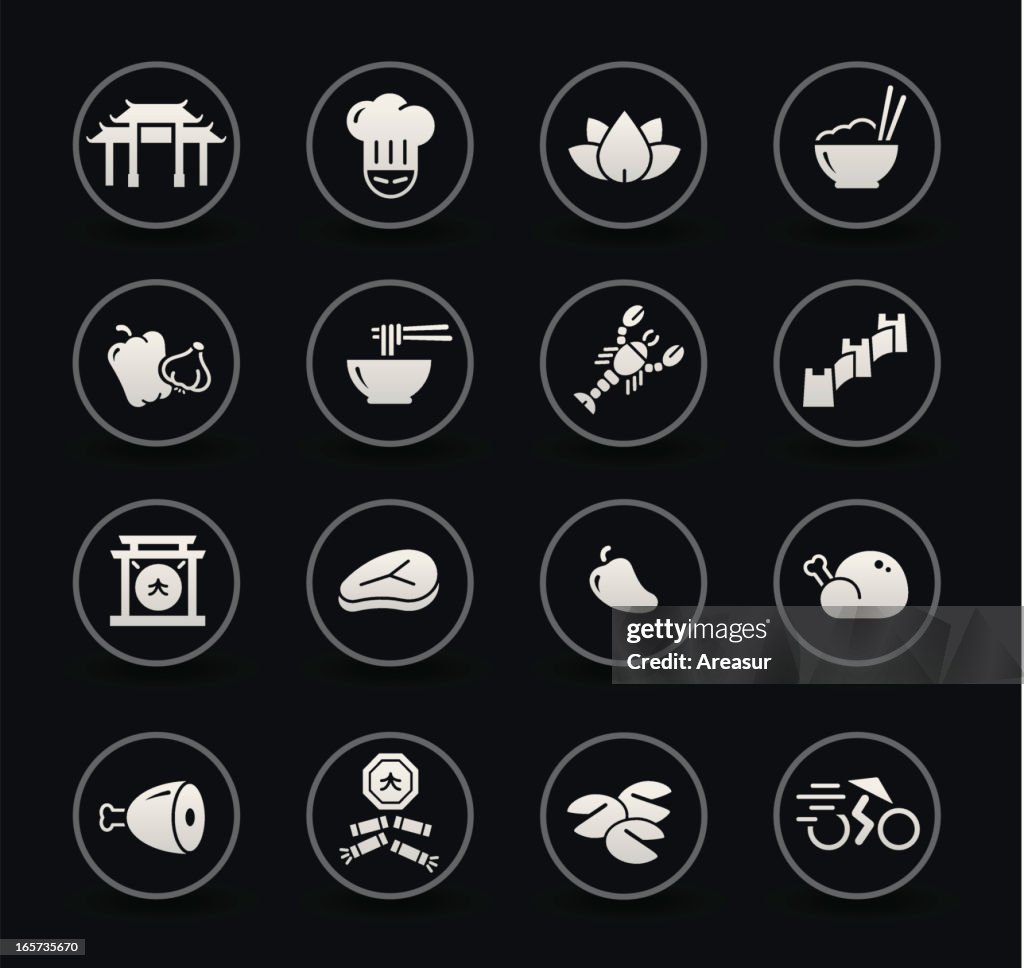 Chines Food & Restaurant 1/2 | Black