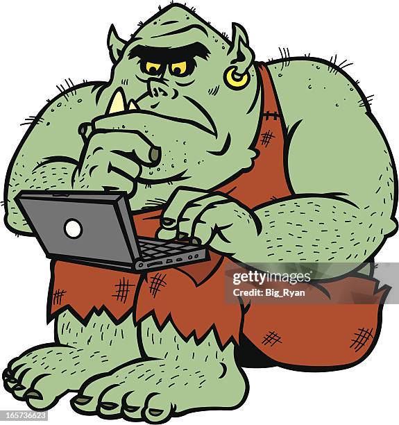 ilustraciones, imágenes clip art, dibujos animados e iconos de stock de troll - ogre fictional character