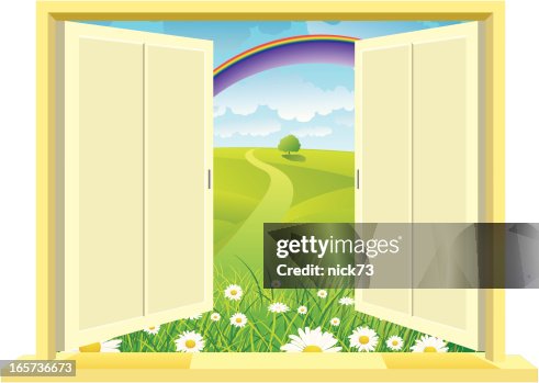 Open Window High-Res Vector Graphic - Getty Images