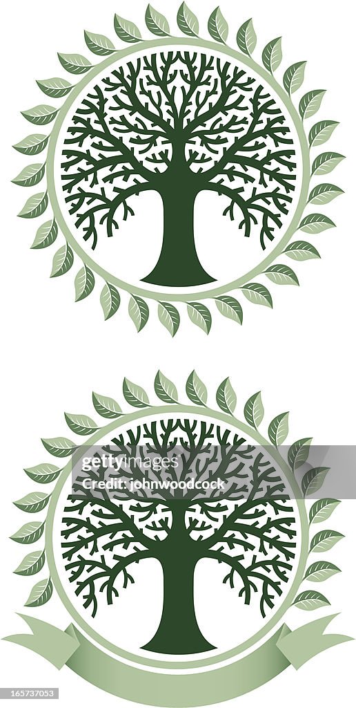 Simple Large Tree Big Simple Tree High-Res Vector Graphic - Getty Images