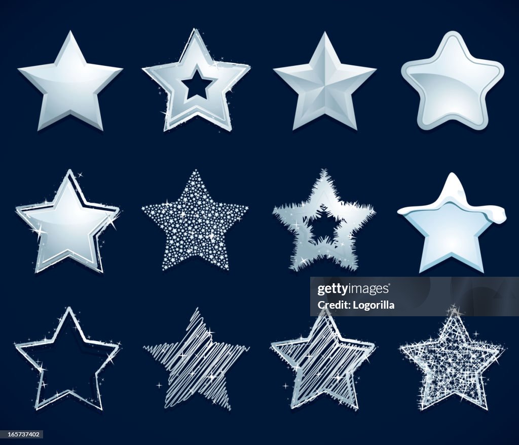 Silver Star icons