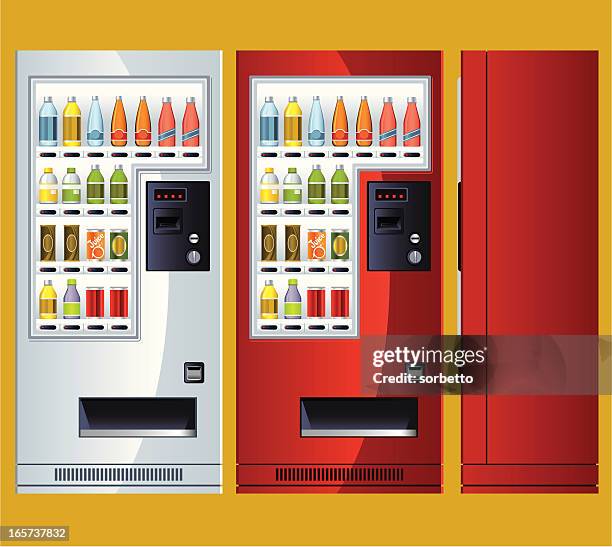 red soda machine