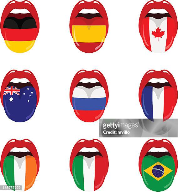 land sprachen - international flags stock-grafiken, -clipart, -cartoons und -symbole