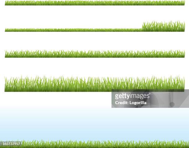 grass - mowing stock illustrations
