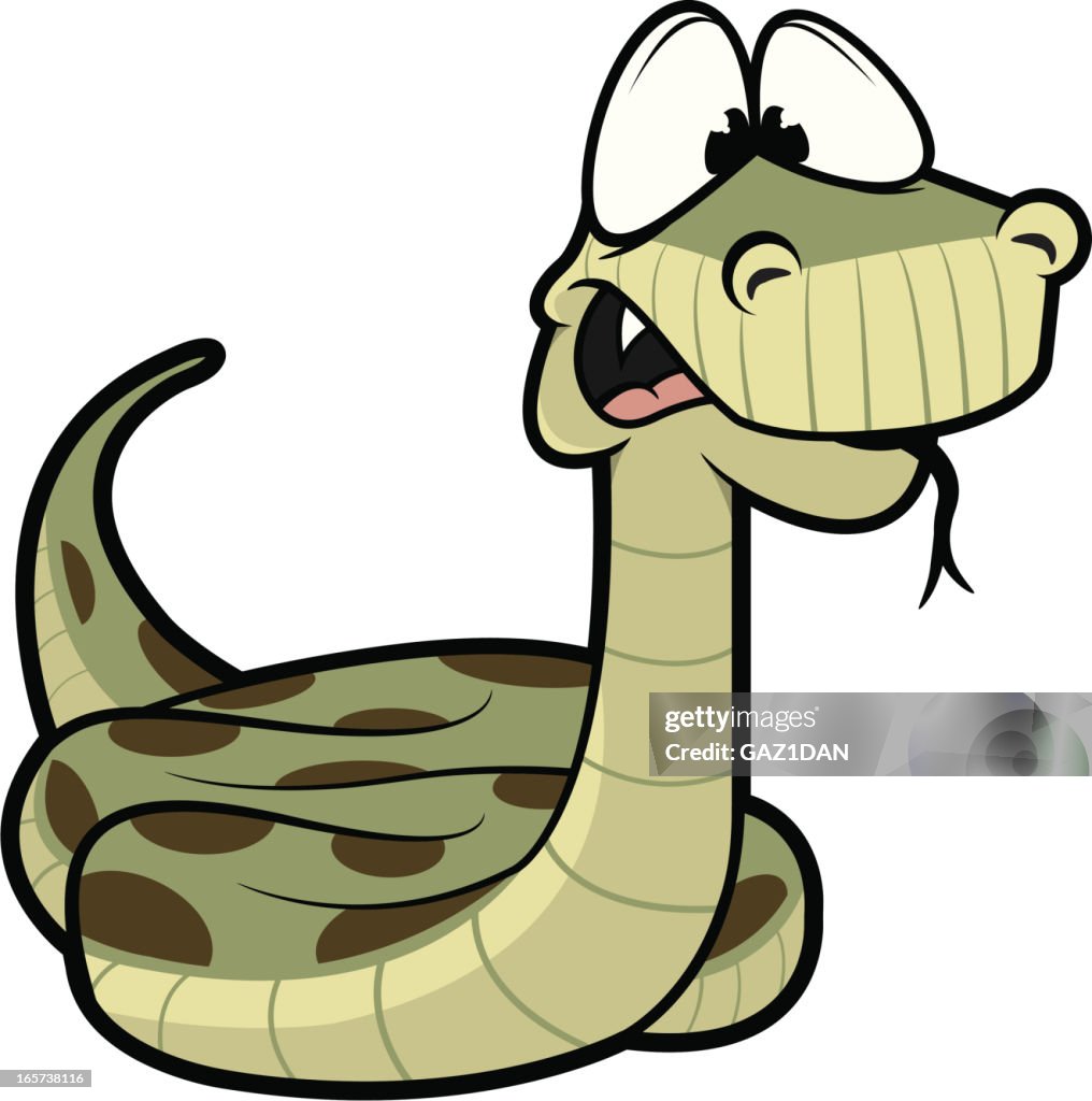 Vector Characters Snake Snake Character High-Res Vector Graphic - Getty Images
