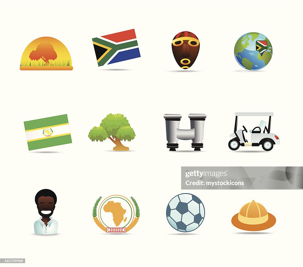 South Africa Icons