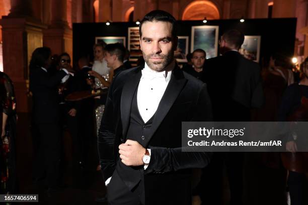 Alejandro Nones attends the amfAR Gala Venezia 2023 presented by Mastercard and Red Sea International Film Festival on September 03, 2023 in Venice,...