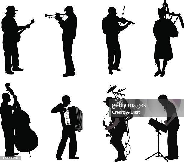 musicmen - steel drum stock-grafiken, -clipart, -cartoons und -symbole