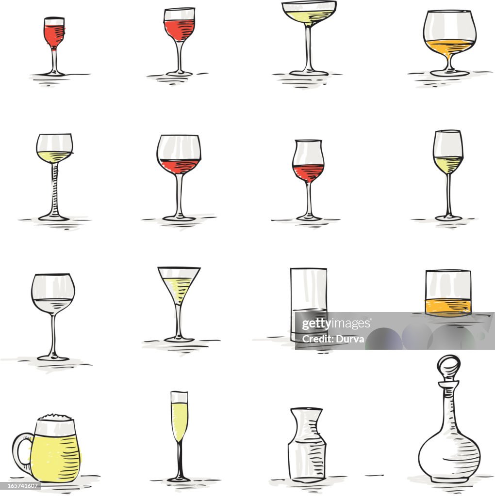Set of Glass