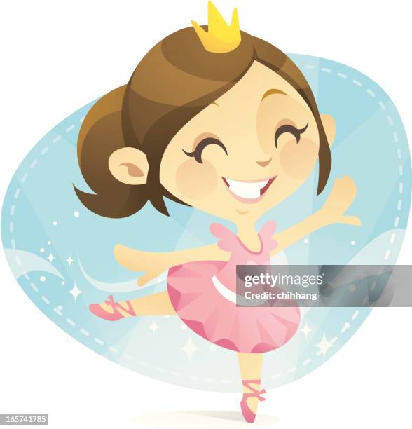 ballet princess - ballet dancer stock illustrations stock illustrations