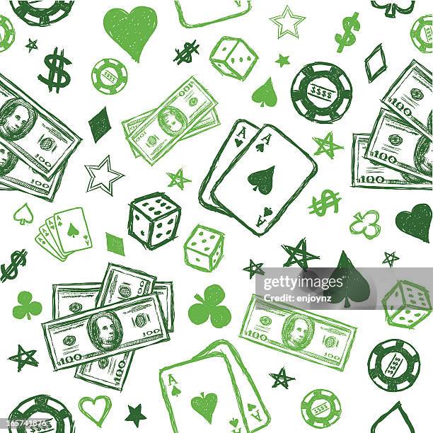 Gabmling Pattern 232 Casino Repeatable Pattern Stock Photos, High-Res Pictures, and ...