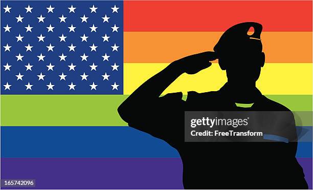 ilustrações, clipart, desenhos animados e ícones de não pergunte não conte - soldado exército