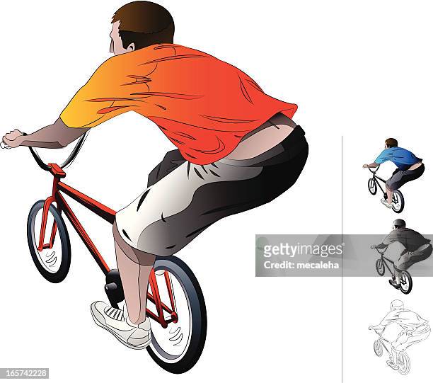 Bmx Bike Rider High-Res Vector Graphic - Getty Images