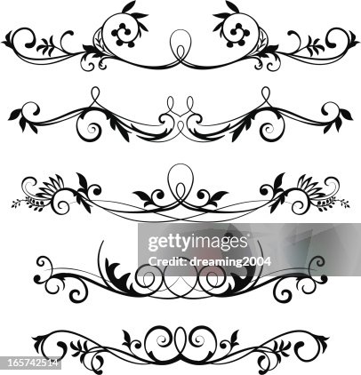 Scroll Design High-Res Vector Graphic - Getty Images