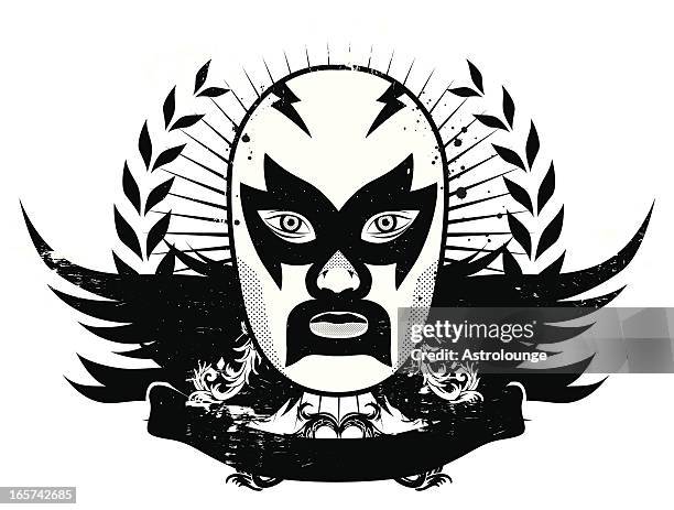 ilustraciones, imágenes clip art, dibujos animados e iconos de stock de luchador logotipo - luchador logo