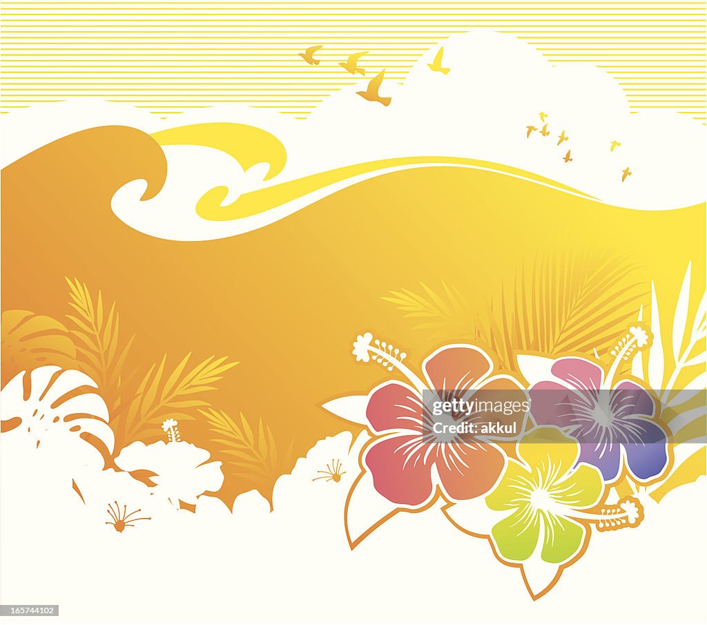 Tropical background