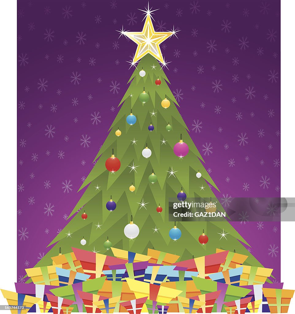 Christmas Tree and Gifts