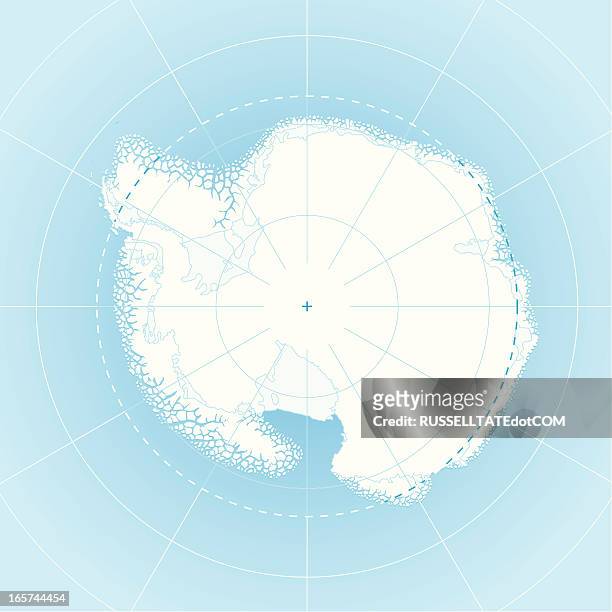 illustrations, cliparts, dessins animés et icônes de south pole carte (antarctique - glacier