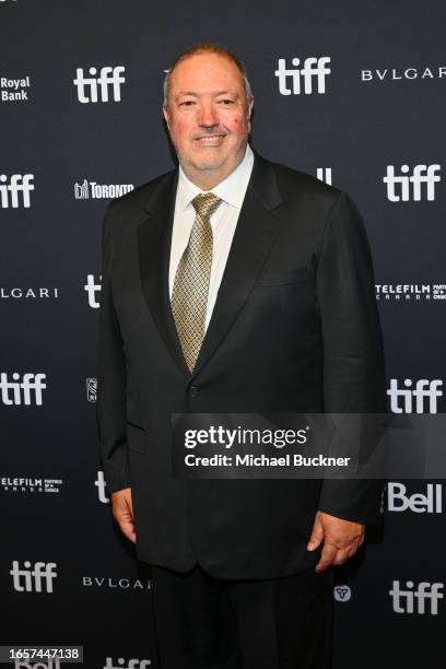 Jean-Luc De Fanti at the "Daddio" screening at the 48th Annual Toronto International Film Festival held at the TIFF Bell Lightbox on September 10,...