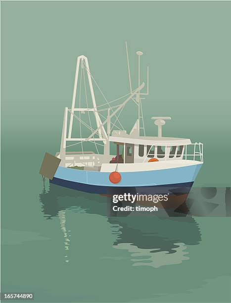 illustrations, cliparts, dessins animés et icônes de chalutier - chalutier