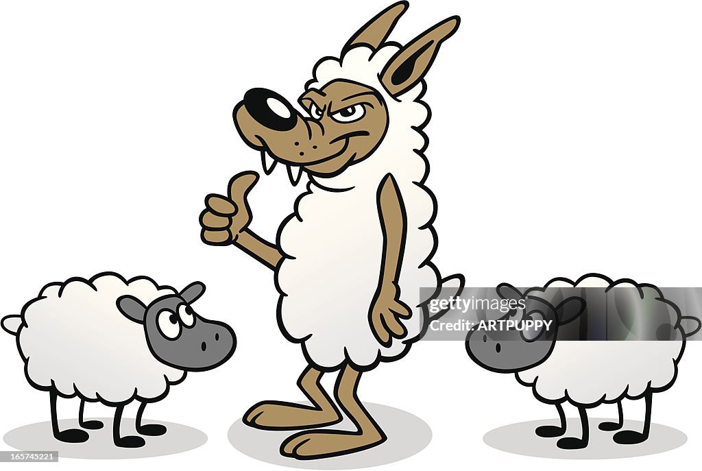 Der Wolf im Schafspelz