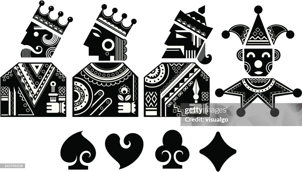 Face card characters