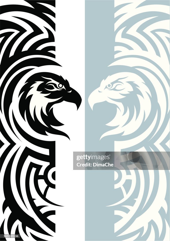 Triangle Pattern Eagle Eagle With Pattern High-Res Vector Graphic - Getty Images