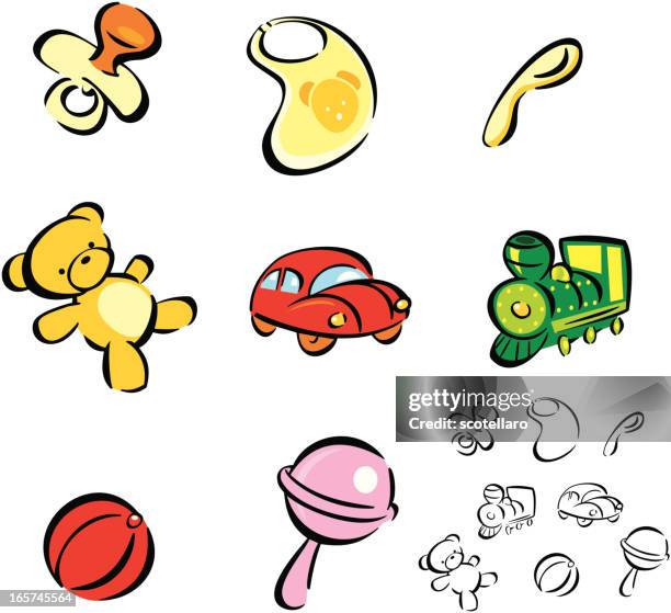 Baby Rattle Element Baby Rattle Cutout Photos and Premium High Res Pictures - Getty Images